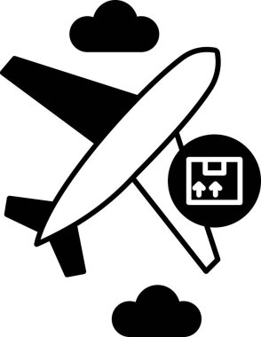   İzole edilmiş arkaplanı olan Kargo Gemisi çizimi 