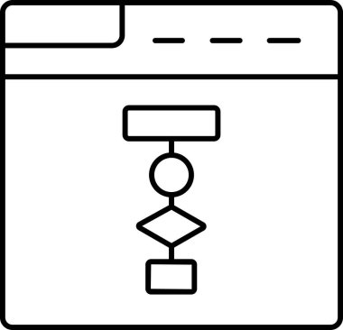 İzole edilmiş arkaplan ile Veri Modelleme illüstrasyonu 