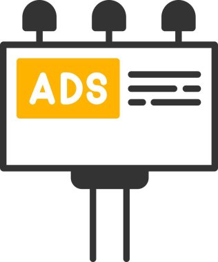 İzole edilmiş arkaplan ilanları 