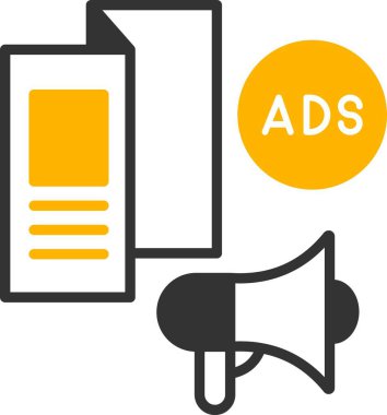 İzole edilmiş arkaplan illüstrasyonu broşürü 