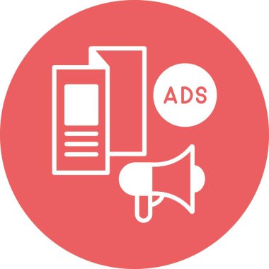 İzole edilmiş arkaplan illüstrasyonu broşürü 