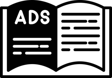  İzole edilmiş arkaplanı olan kitap pazarlama illüstrasyonu 