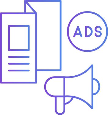    İzole edilmiş arkaplan illüstrasyonu broşürü 