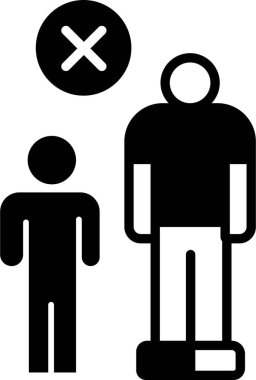 İzole edilmiş arkaplan ile üzücü illüstrasyonları dışla 