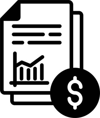 İzole edilmiş arkaplan ile sunum illüstrasyonu 