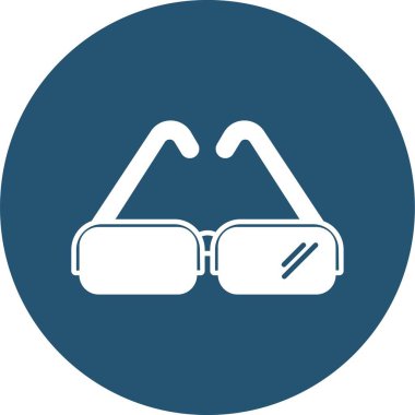 İzole edilmiş arkaplanı olan güneş gözlüğü çizimi