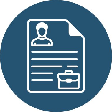 İzole edilmiş arkaplan ile başvuru illüstrasyonu 