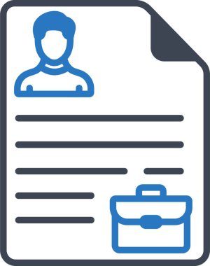 İzole edilmiş arkaplan ile başvuru illüstrasyonu 