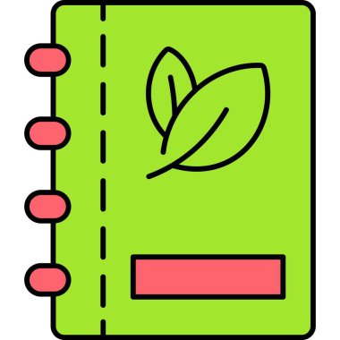 İzole edilmiş arkaplanı olan kitap illüstrasyonu