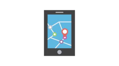 konum simgesine sahip gps aygıtı