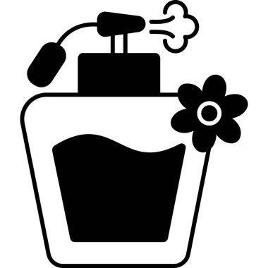 İzole edilmiş arkaplan ile güzel kokulu resimleme