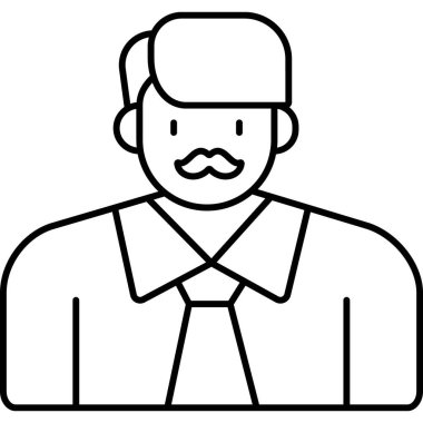  İzole edilmiş bir geçmişi olan baba çizimi