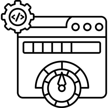 İzole edilmiş arkaplan ile SEO Denetim illüstrasyonu