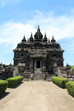 Entrance of Plaosan Buddhist temple in Java, Indonesia. Taken in July 2022.