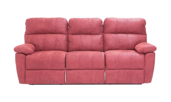 Sofa Pada Latar Belakang Putih — Stok Foto