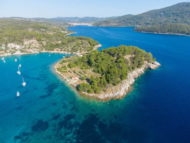 Vela Luka güney Hırvatistan 'daki Korcula adasında.