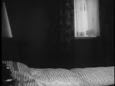 1940 'larda otelin yatak odasının görüntüsü.