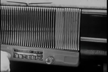 radyo eski model araba tuning el Close-Up