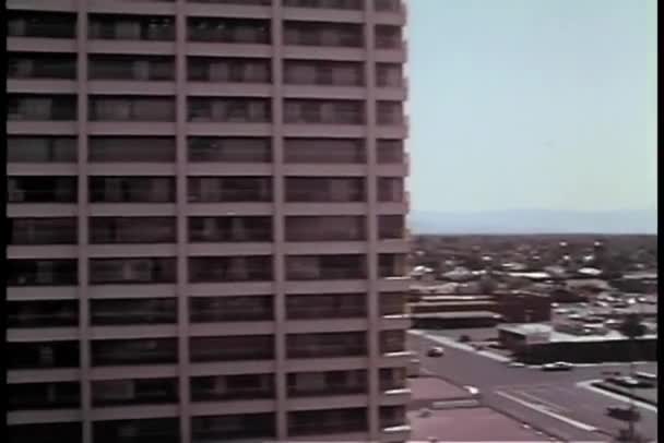 1970 년대에 라스베가스 주차장의 — 비디오