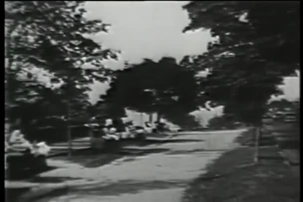 Górnej Części Zachodniej Nowym Jorku 1930 Roku — Wideo stockowe