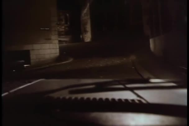 Автомобільна Аварія Вулиці Брустоуна — стокове відео