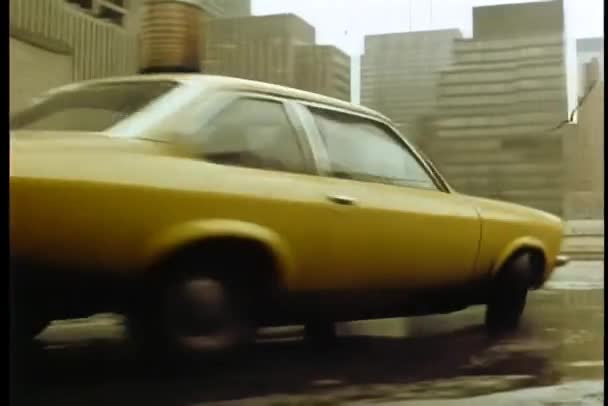 Швидкість Автомобіля Рівні Паркування Гаража — стокове відео