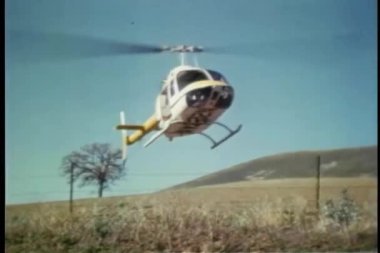 Helikopter iniş alanına film kamera ile donatılmış