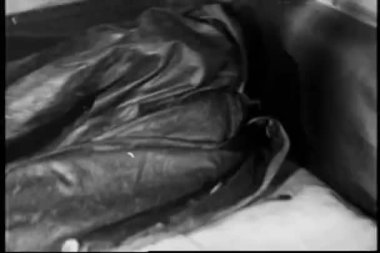 1930'larda gizli taşıma koltuğu, ceket altında kokarca Close-up