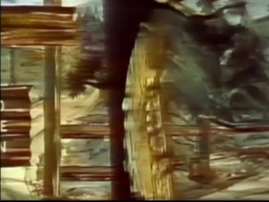 Yellowstone Ulusal Parkı 'nda kar yağışı sırasında imza ve kütük kabini