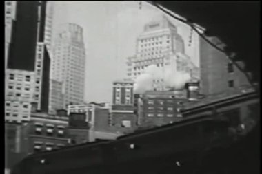 yükseltilmiş metro, new york city, 1930'larda
