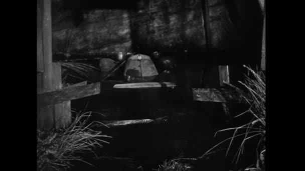 รถกระบะจมอย ในย งฉาง 1940 — วีดีโอสต็อก