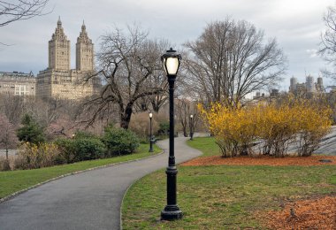 Central Park 'ta bahar, New York