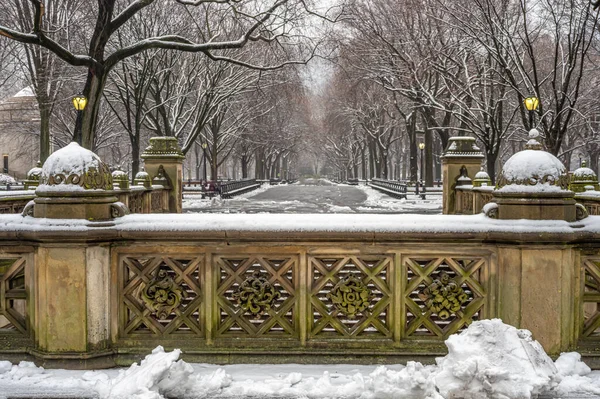 Die Mall Central Park New York City — Stockfoto