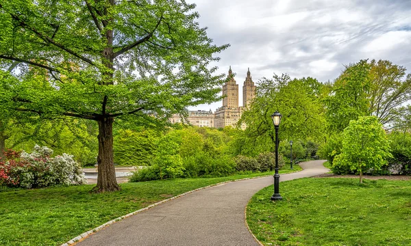 Весна Центральном Парке Нью Йорка — стоковое фото