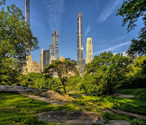 Jaro Central Parku New Yorku — Stock fotografie
