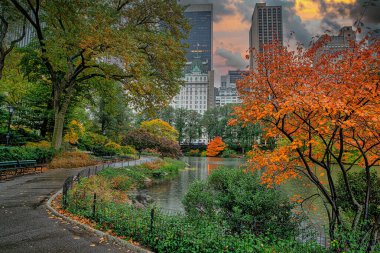 Central Park, Sonbaharda New York