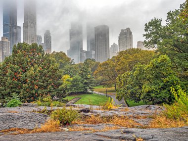 Central Park, Sonbaharda New York