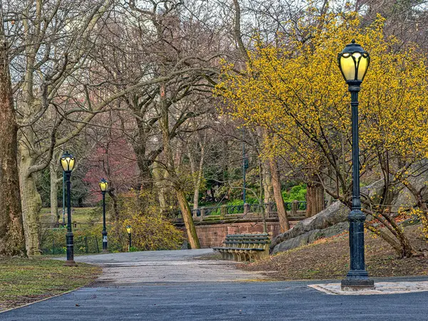 Central Park 'ta bahar, New York