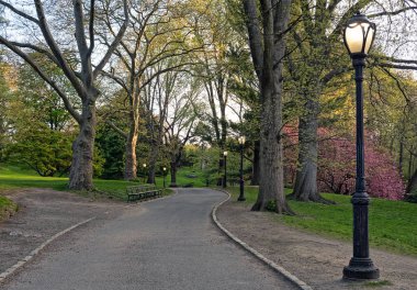 Central Park 'ta bahar, New York