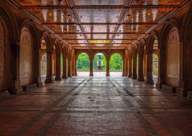 Bethesda Terrace ve Fountain, New York 'un Central Park' ındaki göle bakan iki mimari özelliktir..