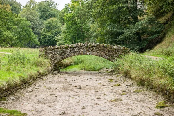 Kamenný Most Přes Vyschlé Koryto Řeky Sucho Seven Bridges Valley — Stock fotografie