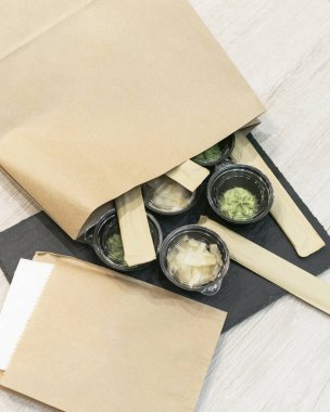 Horeca sushi Roll saefood restoran balığı.