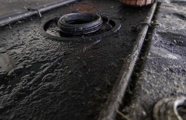 Plastik şişe yağ, geri dönüşüm ve ekoloji kullanıldı