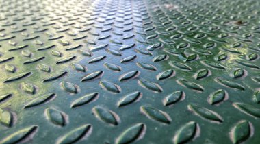 Eski metal rögar kapağının ayrıntıları