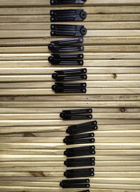 Kesik ahşap parçaları, dekorasyon