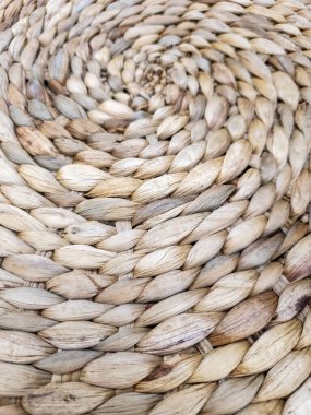 Hasır işçiliğinin ayrıntıları, dekorasyon