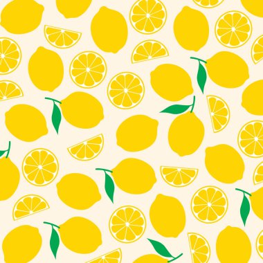 Limon Meyvesi Rengi Arkaplanı. Vektör İllüstrasyonu.