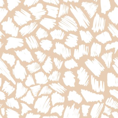 Yaratıcı minimalist el çizimi soyut grunge dikişsiz desen, siyah felçli soyut arka plan, fırça darbeleri pürüzsüz desen dokusu. Grange şekilleri. Fırça darbeleriyle vektör şekilleri.