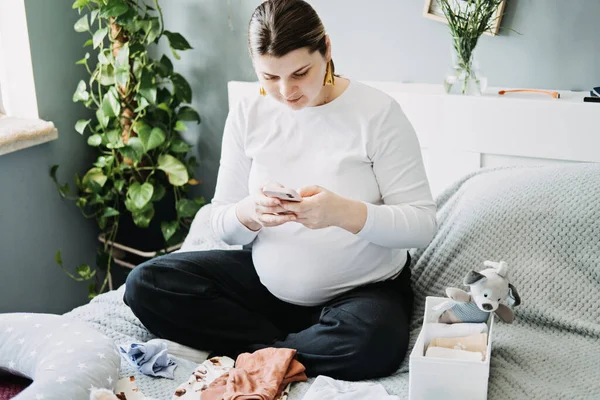 Hur Man Startar Graviditet Baby Blogg För Blivande Föräldrar Och — Stockfoto