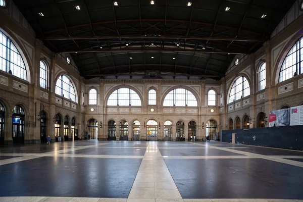 2023 Zurich Ciudad Suiza Estación Tren Principal Hauptbahnhof Vista Interior — Foto de Stock
